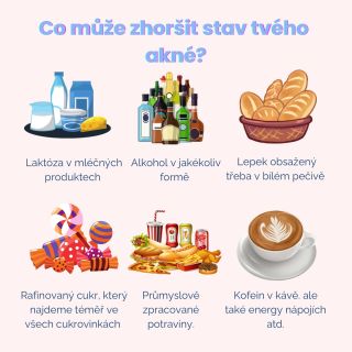 👉 Tohle jsou potraviny, které mohou zhoršit stav vašeho akné. 👉 Vzhledem k tomu, že stav naší pleti je také odrazem toho...